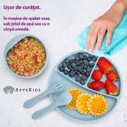 Set Diversificare, AppeKids, 100% Silicon, Basic - Bubble Beige KRTAK274933