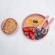 Set Diversificare, AppeKids, 100% Silicon, Basic - Old Rose KRTAK274926