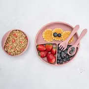 Set Diversificare, AppeKids, 100% Silicon, Basic - Old Rose KRTAK274926