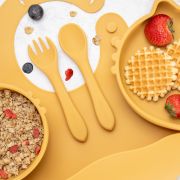Set Diversificare, AppeKids, 100% Silicon, Kitty - Honey KRTAK275015