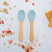 Set Lingurite din bambus, AppeKids - Aqua Blue KRTAK275688