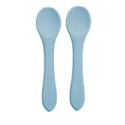 Set Lingurite din silicon, AppeKids - Aqua Blue KRTAK275534