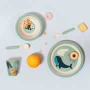 Set tacamuri din bambus Animals DNBSB_ZOE086_TACAM