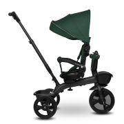 Tricicleta copii, Lionelo, Kori, Cu suport de picioare, Control al directiei, Scaun reversibil, Rotire 360 grade, Pliabila, Conform cu standardul european de securitate EN71, Verde BYNLO-KORI_GREEN_EMERALD