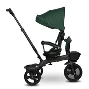 Tricicleta copii, Lionelo, Kori, Cu suport de picioare, Control al directiei, Scaun reversibil, Rotire 360 grade, Pliabila, Conform cu standardul european de securitate EN71, Verde BYNLO-KORI_GREEN_EMERALD