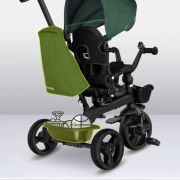 Tricicleta copii, Lionelo, Kori, Cu suport de picioare, Control al directiei, Scaun reversibil, Rotire 360 grade, Pliabila, Conform cu standardul european de securitate EN71, Verde BYNLO-KORI_GREEN_EMERALD
