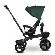 Tricicleta copii, Lionelo, Kori, Cu suport de picioare, Control al directiei, Scaun reversibil, Rotire 360 grade, Pliabila, Conform cu standardul european de securitate EN71, Verde BYNLO-KORI_GREEN_EMERALD
