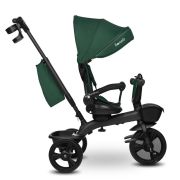 Tricicleta copii, Lionelo, Kori, Cu suport de picioare, Control al directiei, Scaun reversibil, Rotire 360 grade, Pliabila, Conform cu standardul european de securitate EN71, Verde BYNLO-KORI_GREEN_EMERALD