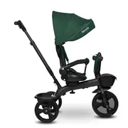 Tricicleta copii, Lionelo, Kori, Cu suport de picioare, Control al directiei, Scaun reversibil, Rotire 360 grade, Pliabila, Conform cu standardul european de securitate EN71, Verde BYNLO-KORI_GREEN_EMERALD