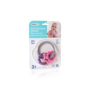 Jucarie dentitie cu stelute, BabyJem (Culoare: Roz) JEMbj_8072