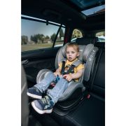 Scaun auto, FreeON, Trex, Pentru copii, I-Size, 76 - 150 cm, Tehnologie Isofix + Top Tether, Spatar si tetiera reglabile, Conform ECE R129, Grey BYN47146