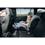 Scaun auto, FreeON, Trex, Pentru copii, I-Size, 76 - 150 cm, Tehnologie Isofix + Top Tether, Spatar si tetiera reglabile, Conform ECE R129, Grey BYN47146