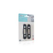 Set 2 mini sigurante universale pentru usi si dulapuri BabyJem, antracit JEMbj_0593