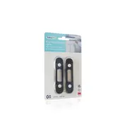 Set 2 mini sigurante universale pentru usi si dulapuri BabyJem, antracit JEMbj_0593
