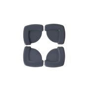Set 4 protectii pentru colturi mobila BabyJem, antracit JEMbj_0523
