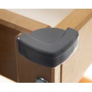 Set 4 protectii pentru colturi mobila BabyJem, antracit JEMbj_0523
