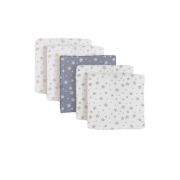 Set 5 prosopele, bumbac organic 100%, 24x24 cm, BabyCosy JEMbc-csy5952