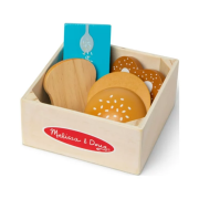 Set de joaca din lemn pentru jocuri de rol panificatie - okemd95210