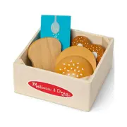 Set de joaca din lemn pentru jocuri de rol panificatie - okemd95210