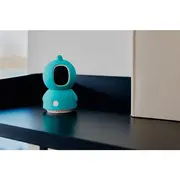 Video monitor, Lionelo, Babyline, View, Integrare AI, Mod de noapte 8 m cu 6 leduri, Unghi 100 grade, 4 cantece si zgomote din natura, Senzor de temperatura si umiditate, Zoom 4X, Alb BYNLOC-BABYLINE_VIEW_WHITE