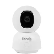 Video monitor, Lionelo, Babyline, View, Integrare AI, Mod de noapte 8 m cu 6 leduri, Unghi 100 grade, 4 cantece si zgomote din natura, Senzor de temperatura si umiditate, Zoom 4X, Alb BYNLOC-BABYLINE_VIEW_WHITE