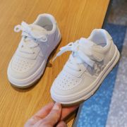 Adidasi albi pentru fetite - Sporty MBSY-106-s1