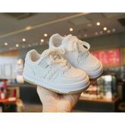 Adidasi albi pentru fetite - Sporty MBSY-106-s1