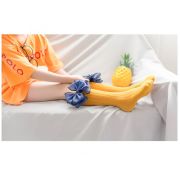 Sosete trei sferturi cu fundita din organza MDSKK112-C12