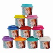 10 BORCANASE DE PLASTILINA FROZEN IN PUNGA DE PLASTIC VIV1045-03598