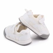 Adidasi albi pentru bebelusi - lone (marime disponibila: 9-12 luni (marimea 20 incaltaminte)) mdd2678-3-sa50.9-12 luni (marimea 20 incaltaminte)