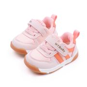 Adidasi roz cu insertii portocalii - MyBaby MDMY2310-3-sa47