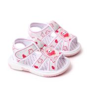 Sandalute alb sidefat cu piuitoare - Owl AMMY23-9-3-de2