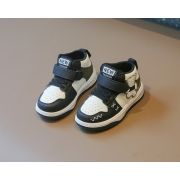Adidasi albi cu negru - Bear MBTX-652-2-sa49