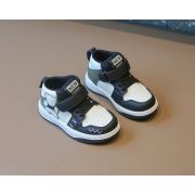 Adidasi albi cu negru - Bear MBTX-652-2-sa49