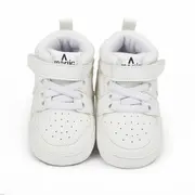 Adidasi inalti albi pentru bebelusi (marime disponibila: 3-6 luni (marimea 18 incaltaminte)) mb9812-5-p4.3-6 luni (marimea 18 incaltaminte)