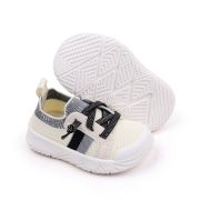 Mocasini albi cu gri tip adidas pentru copii (marime disponibila: marimea 24) ammy2301-2-c.marimea 24