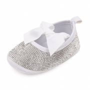 Pantofiori de ocazie cu strasuri pentru bebeluse MDBBW3204-1