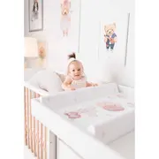 Saltea de infasat, Ceba Baby, Basic, 50x70 cm, Atasabila la patut, Fara BPA, 0 luni+, Mouse BYNW-216-000-727