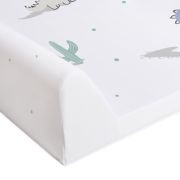 Saltea de infasat, Ceba Baby, Confort, 50x70 cm, Atasabila la patut, Fara BPA, 0 luni+, Candy Andy Dino BYNW-203-121-612