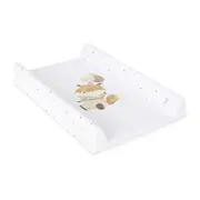 Saltea de infasat, Ceba Baby, Ultra Light, 50x70 cm, Atasabila la patut, Fara BPA, 0 luni+, Fox with Balloon BYNW-204-000-750