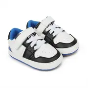 Adidasi albi cu negru si albastru - Smart MB9812-3-sa2