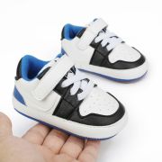 Adidasi albi cu negru si albastru - Smart MB9812-3-sa2