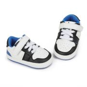 Adidasi albi cu negru si albastru - Smart MB9812-3-sa2