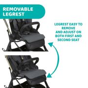 Carucior sport Chicco One4Ever Special Edition, City Map Re_Lux (Gri), nastere-22Kg CHC7988157-8_CITY MAP RELUX
