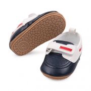 Pantofiori bleumarine cu alb de ocazie pentru baietei LIBBW3100-1-p10