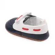Pantofiori bleumarine cu alb de ocazie pentru baietei LIBBW3100-1-p10