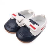 Pantofiori bleumarine cu alb de ocazie pentru baietei LIBBW3100-1-p10