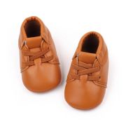 Pantofiori maro pentru baietei - Stan LIBCX3156-2-c1