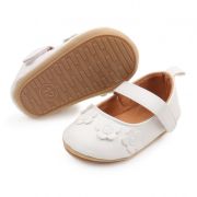 Pantofiori pentru fetite - White flowers MBSSJ3157-2-p8