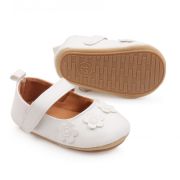 Pantofiori pentru fetite - White flowers MBSSJ3157-2-p8